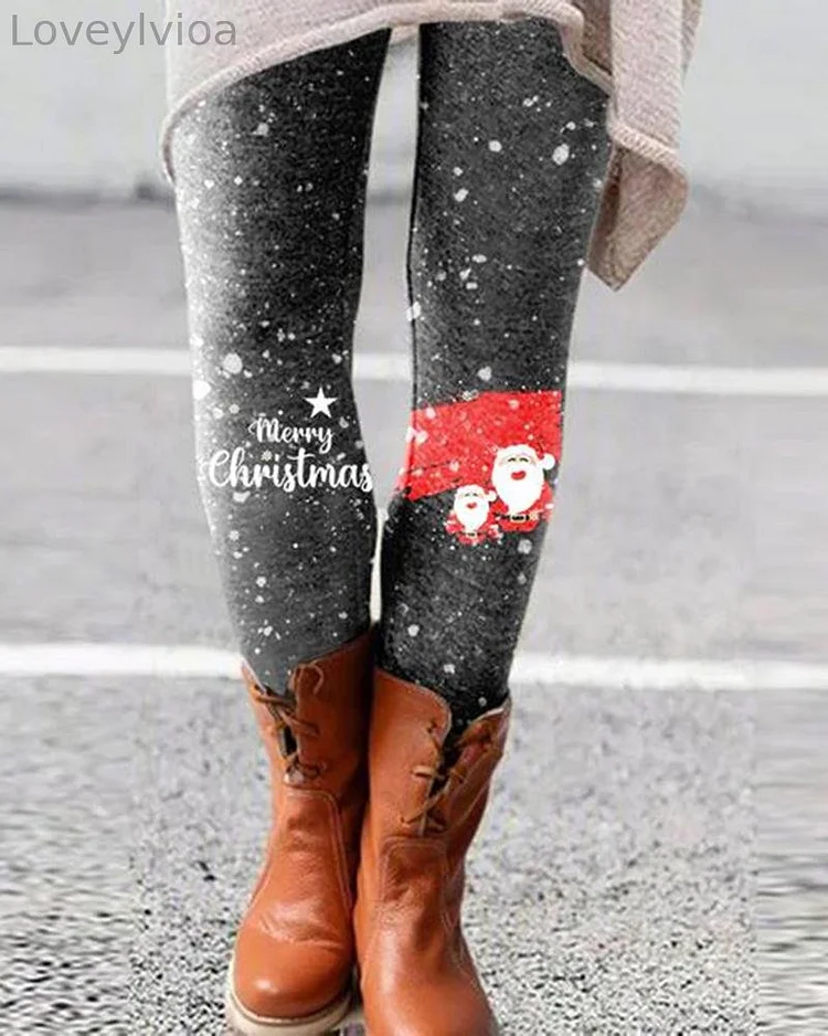 Women's thermal tight-fitting casual pants-08