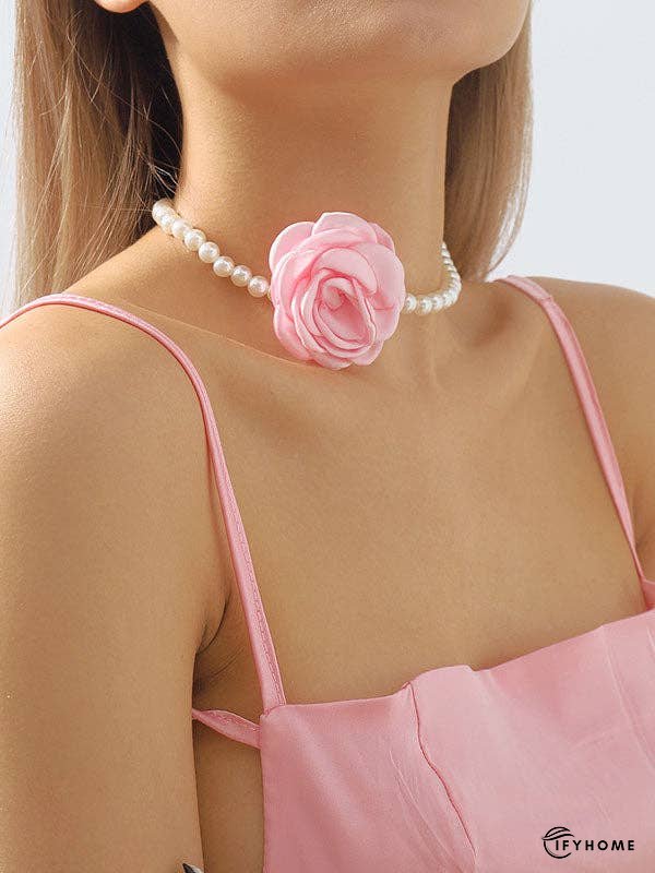 Three-Dimensional Flower Necklaces Accessories | IFYHOME