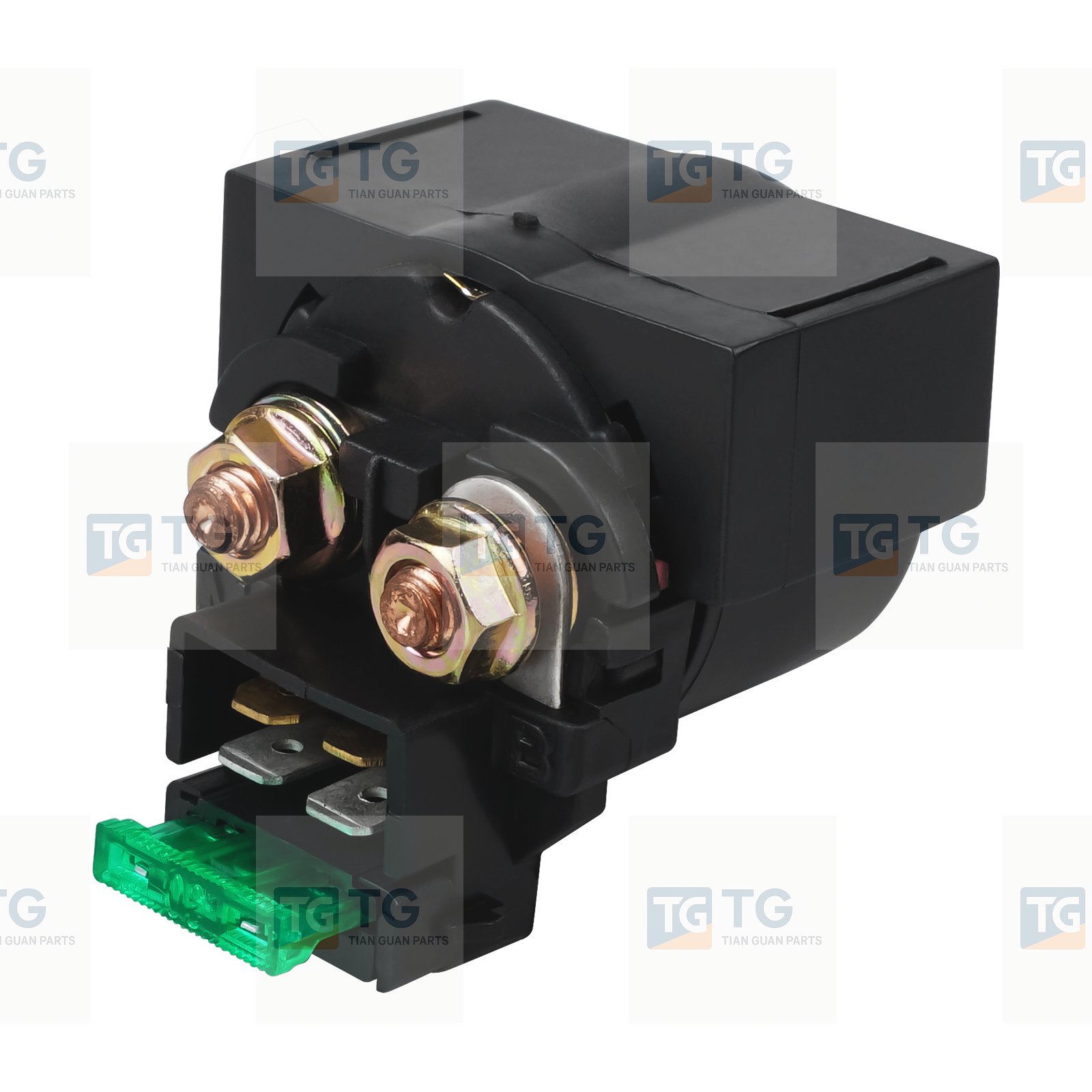 Relay Starter Solenoid Switch For Kawasaki EL250 EX250 VN1500 ZX1000 NT650 N500 Ninja ZX-6 ZX-10 ZX-11Starter Solenoid Relay