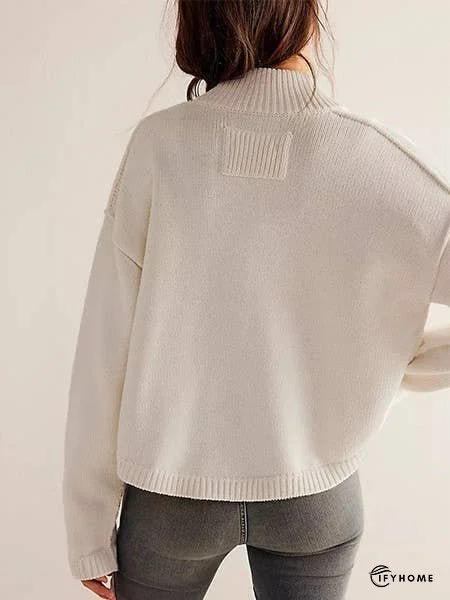 Feel Good Relaxed fit slouchy button down knit cardigan | IFYHOME