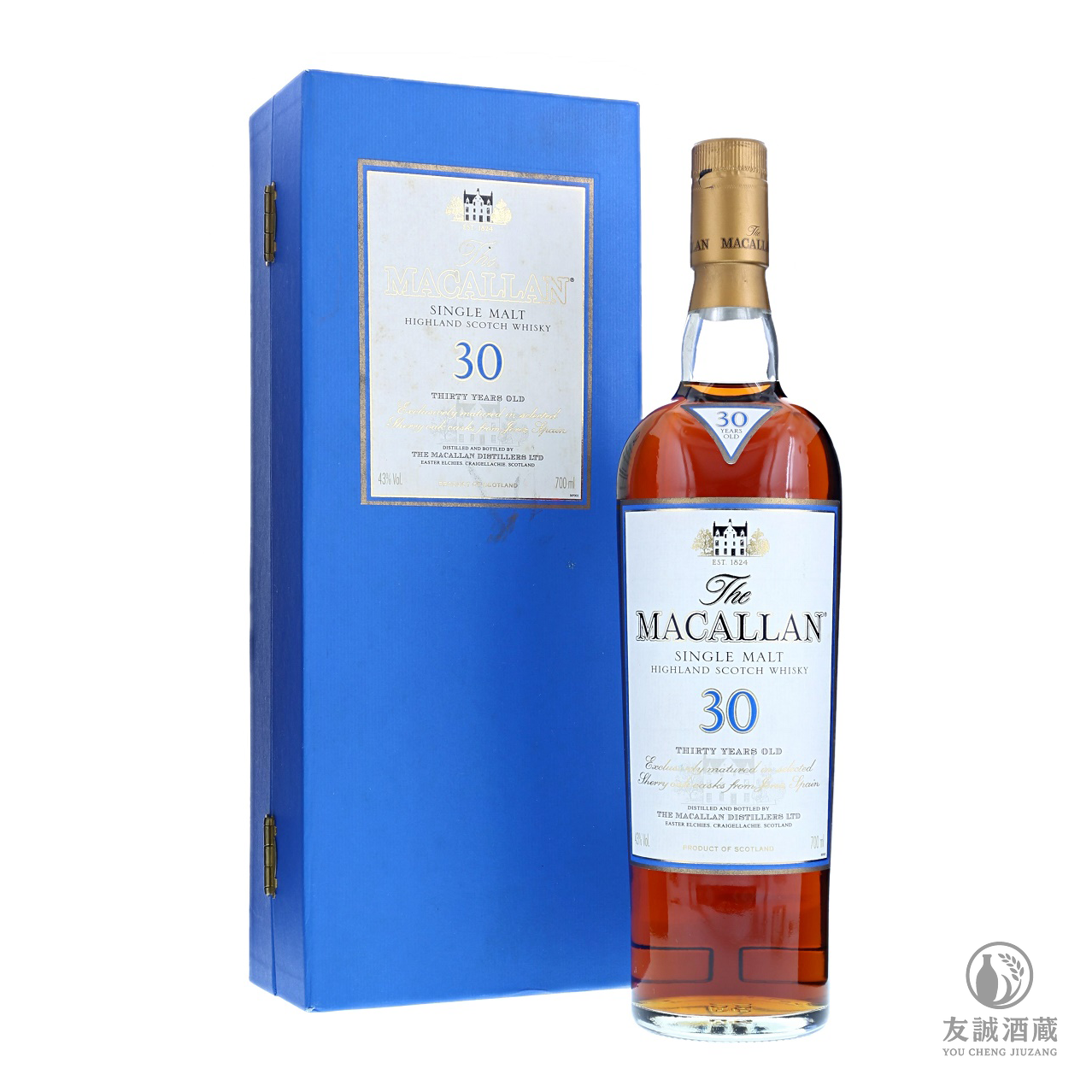 麥卡倫Macallan 30年雪莉桶 友誠酒藏