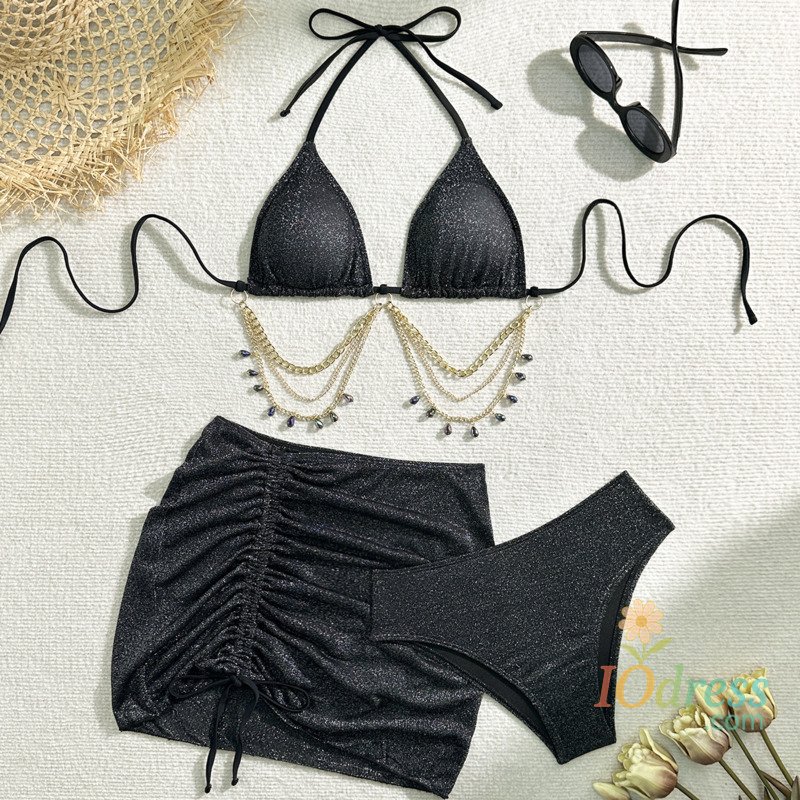 IO Dress Sexy Bikinis 2025 Women's Swimwear Female Swimsuit For Swimming Wear Bathing Suits Brazilian Bikini Set Beachwear Pool Bather