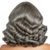 Salt & Pepper Loose Wave Glueless Wig 