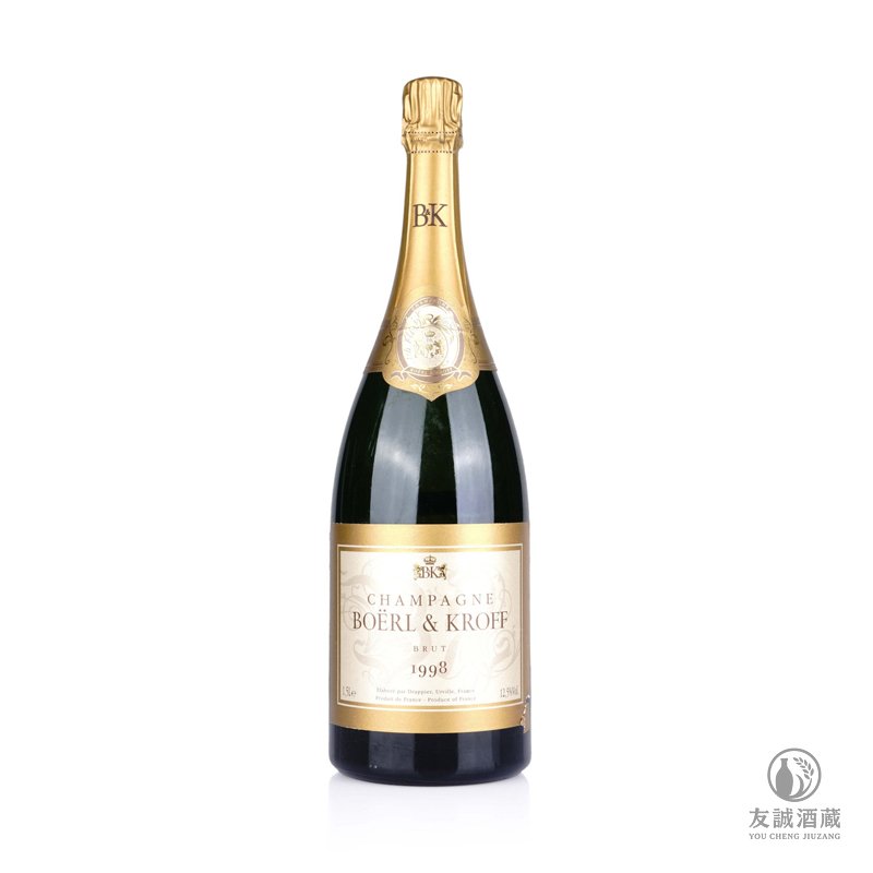 1998年 Champagne Boerl & Kroff 波爾&middot;科夫 極乾型香檳 友誠酒藏