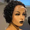 Short Black Hair Curly Wig