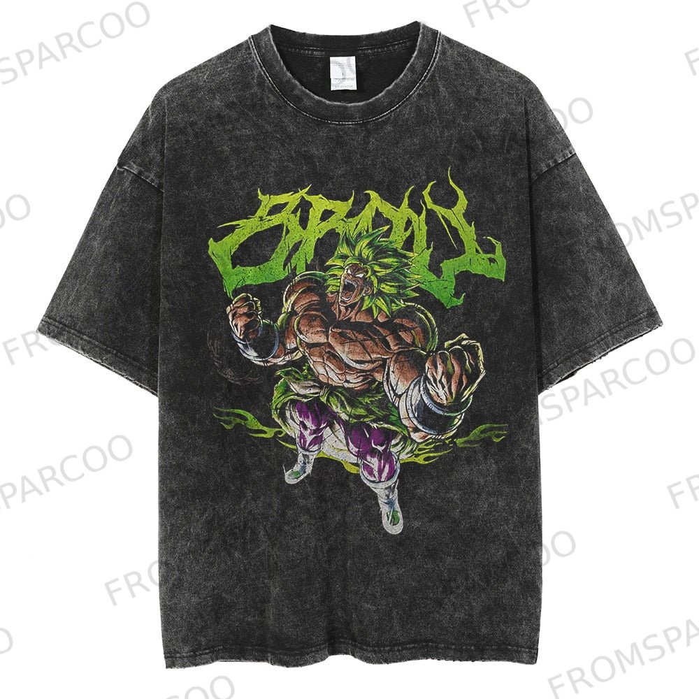 "Legendary Saiyan" Vintage Oversized T Shirt