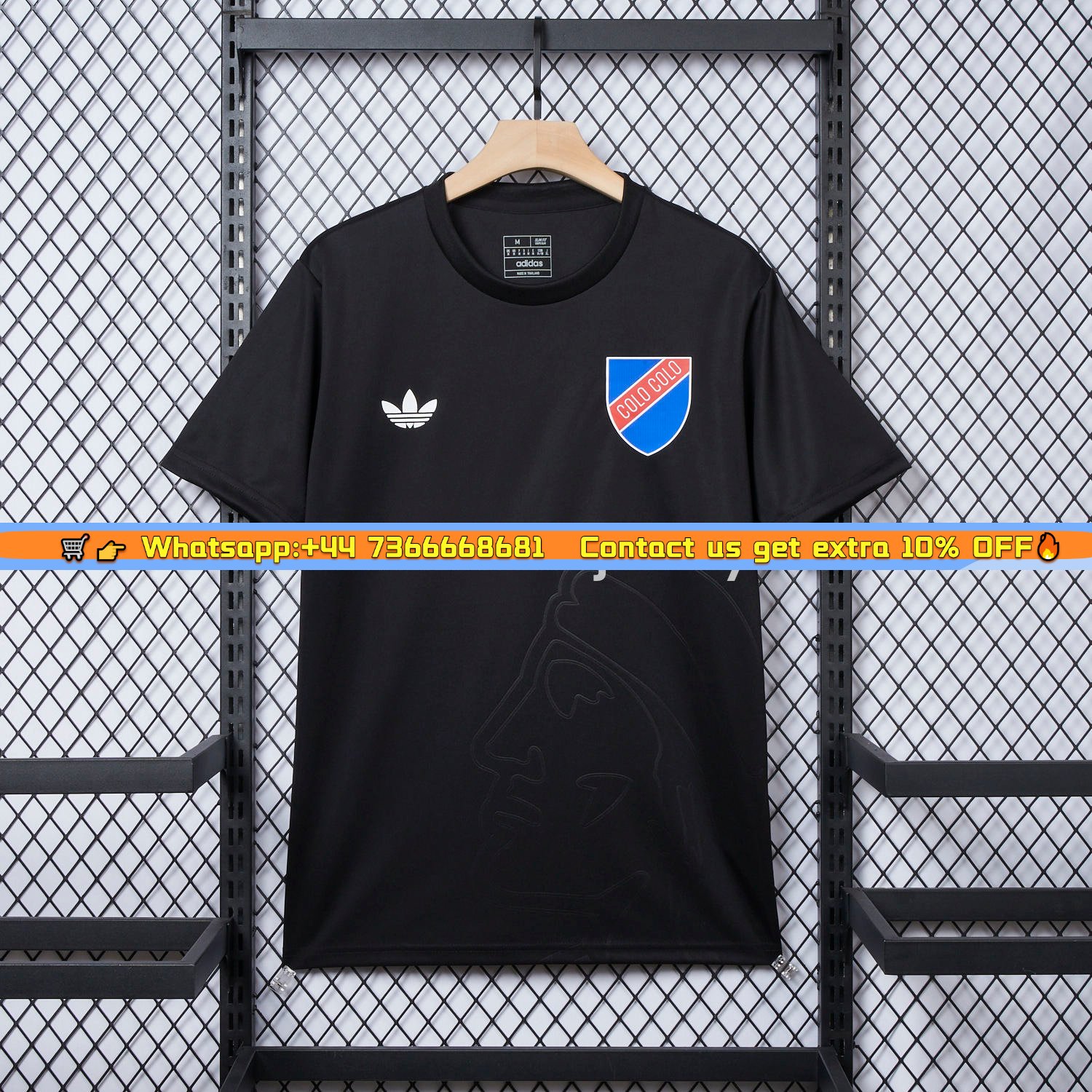 Colo Colo 25-26 100th Anniversary Pure Black Special Jersey - Fans Version