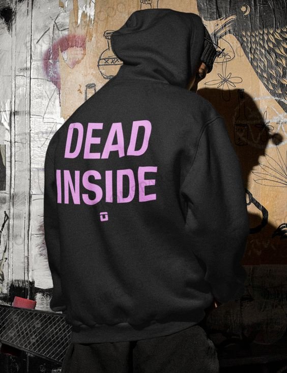 Dead Inside Men's Hoodie