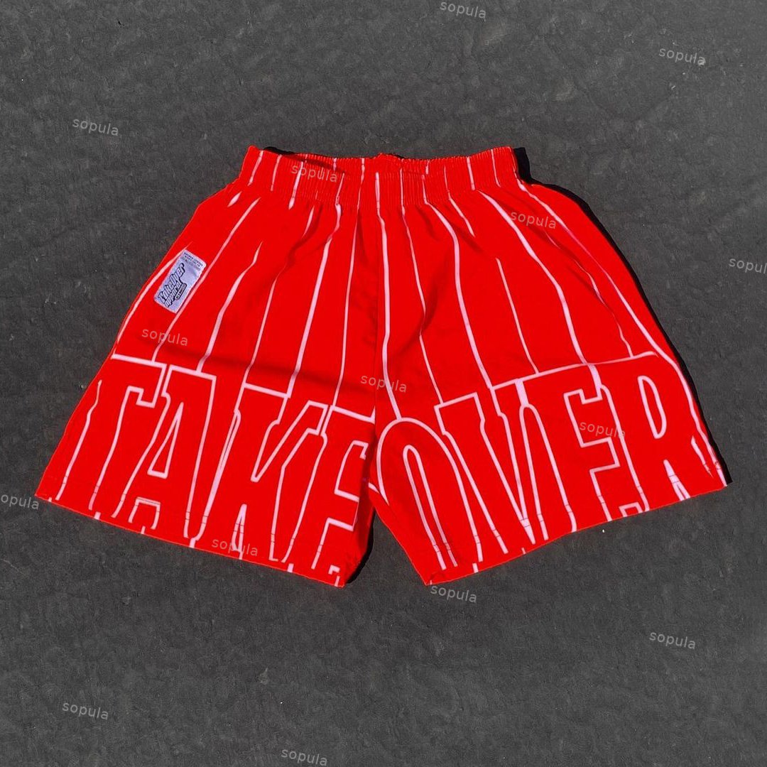 Sopula Take Over Art Graphics Mesh Shorts