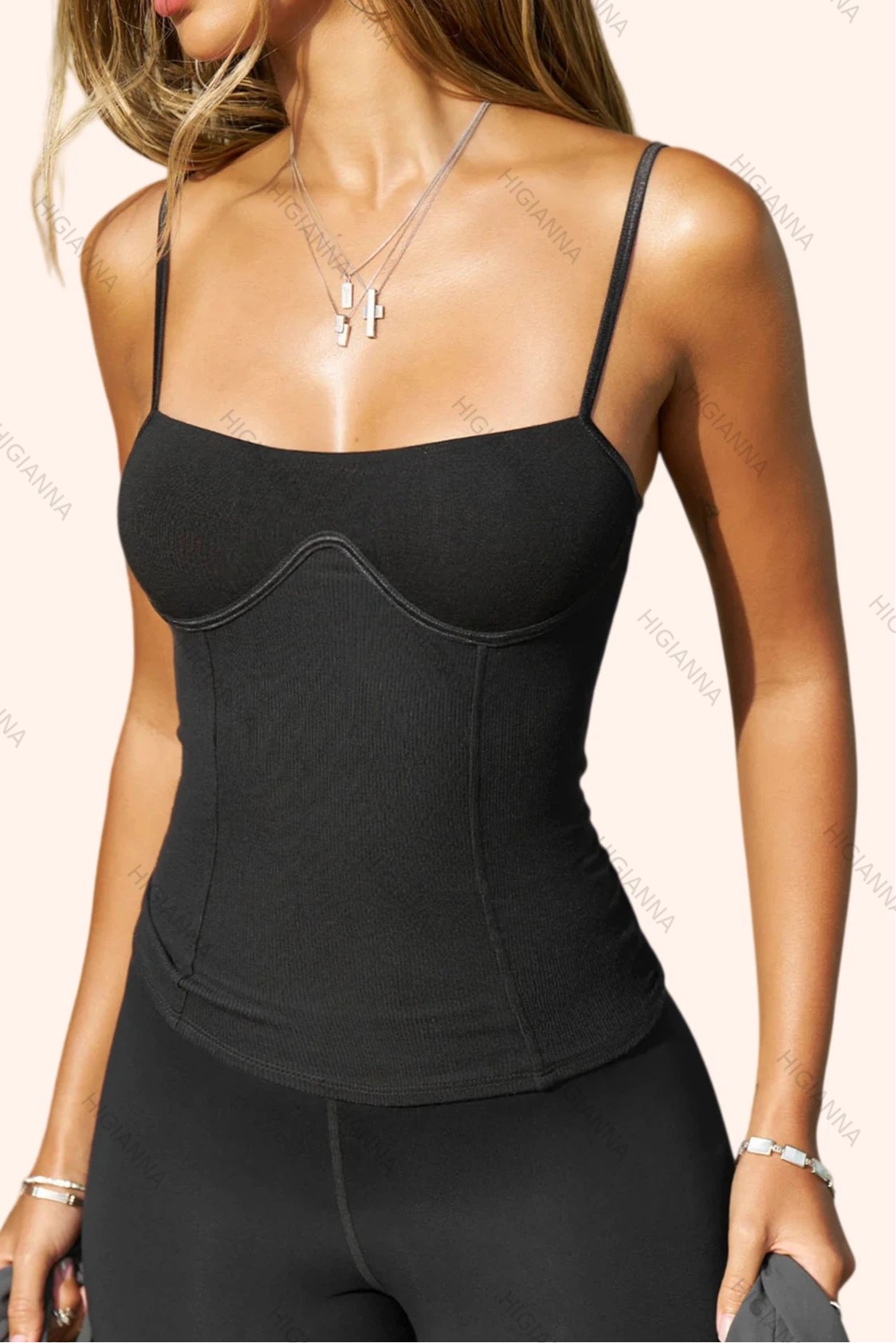 Sweetheart Neckline Cami Top - HIGIANNA&reg;