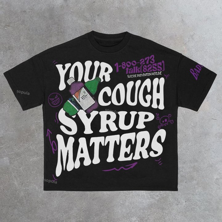 Unisex Mental Health Matters Print Graphic T-Shirt