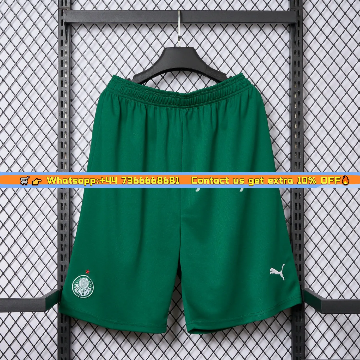 Palmeiras 25-26 Green Away Shorts - Fans Version