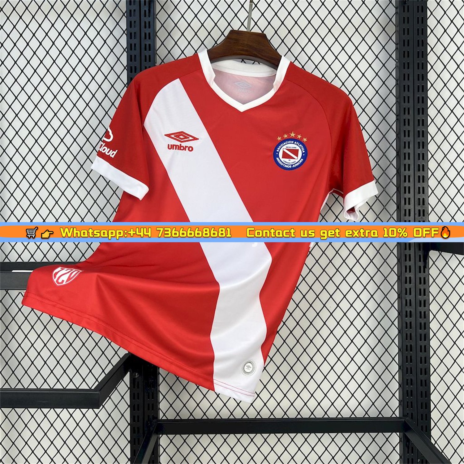Argentinos Juniors 25-26 Home Jersey - Fans Version