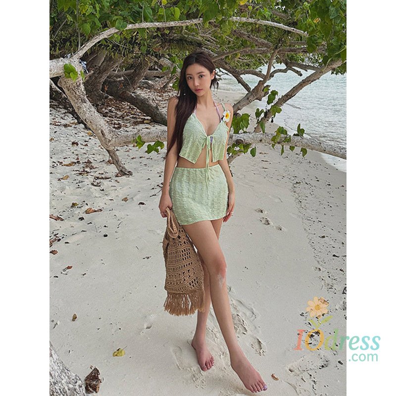 IO Dress Spring/Summer Pure Desire Hot Girl Sexy Bikini Cover Beach Swimsuit Set For Women