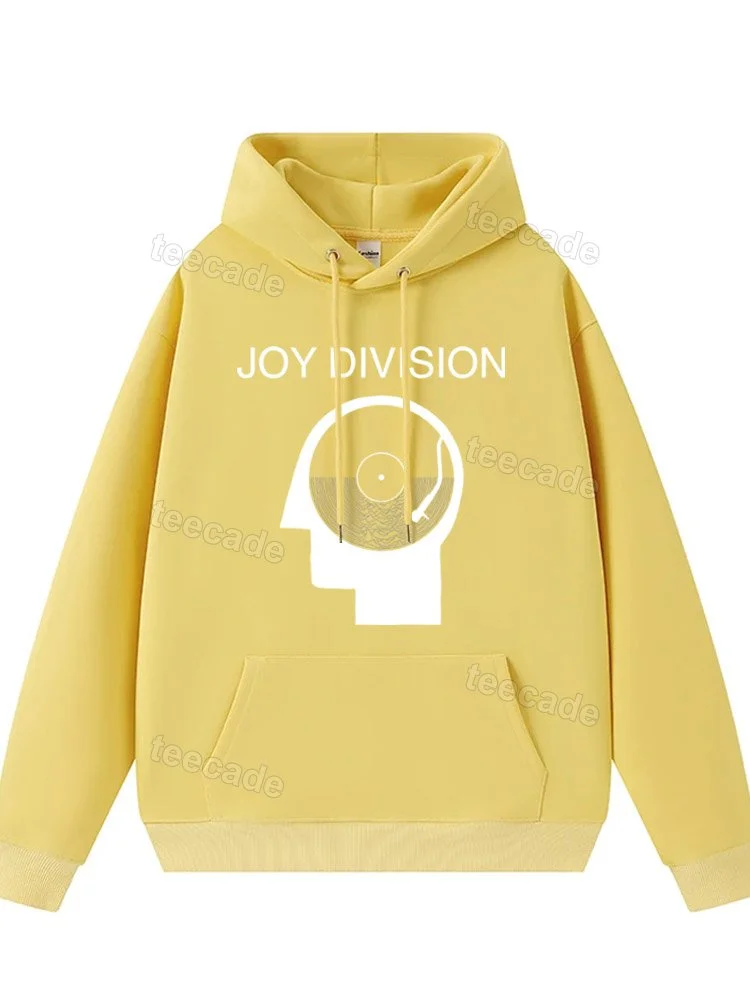 Teecade Teecade Joy Division Printed Hoodie