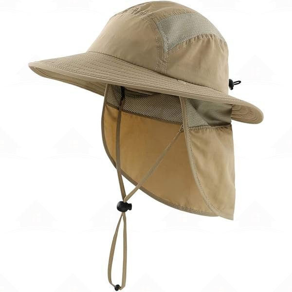 Home Prefer UPF 50+ Boys Sun Hat with Neck Flap Summer Beach Hat Kids Safari Hat Bucket Hat for Boys Girls