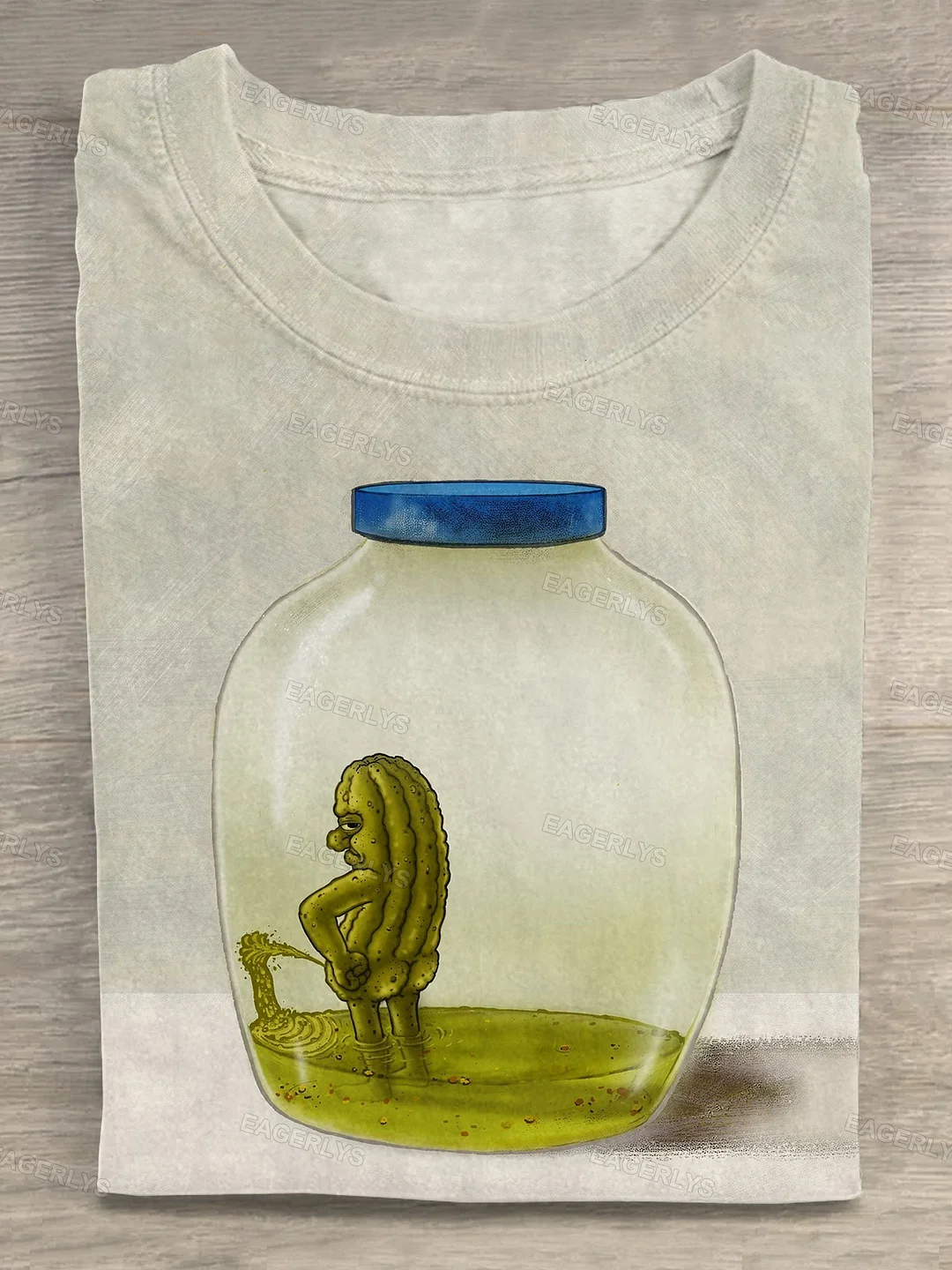 Eagerlys Funny The Last Pickle Art Print T-shirt Eagerlys