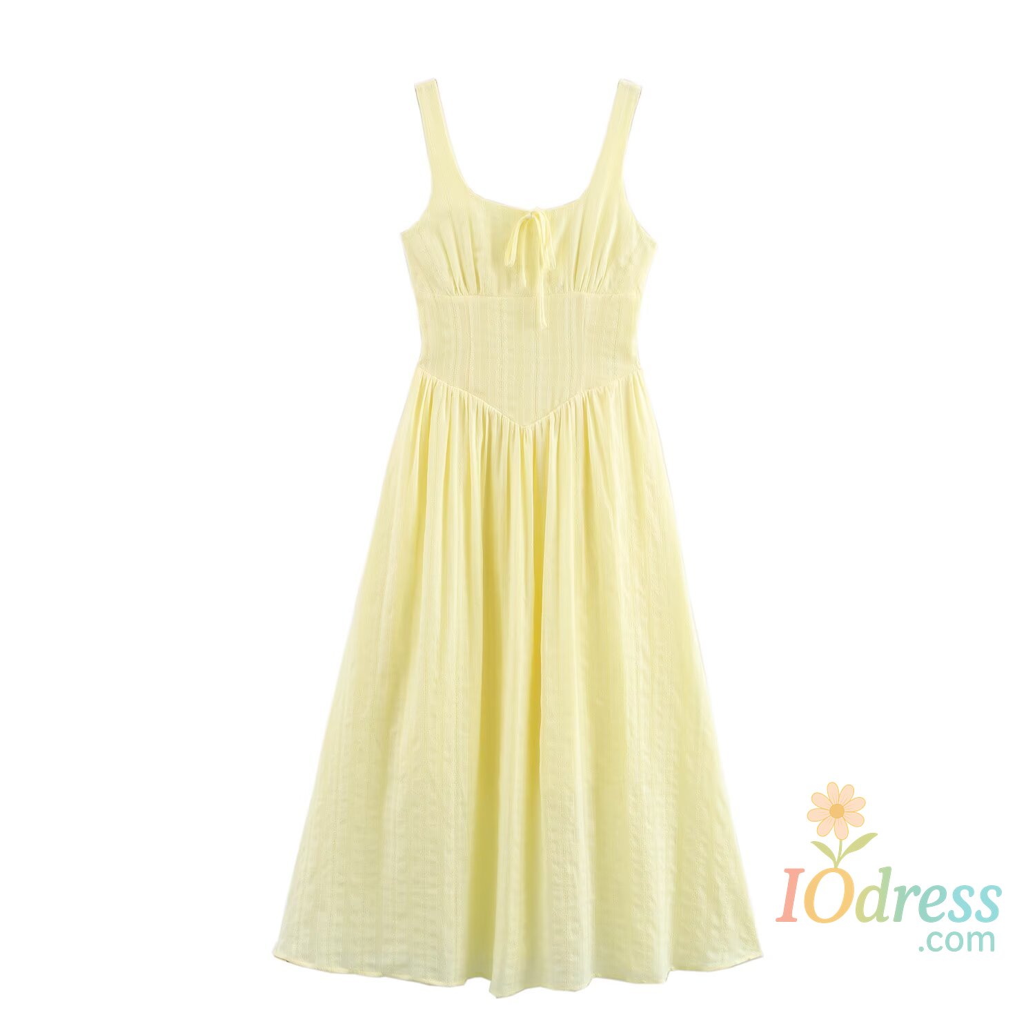 IO Dress Spring new women's clothing European and American style fashion sexy texture fabric chest tie suspender dress