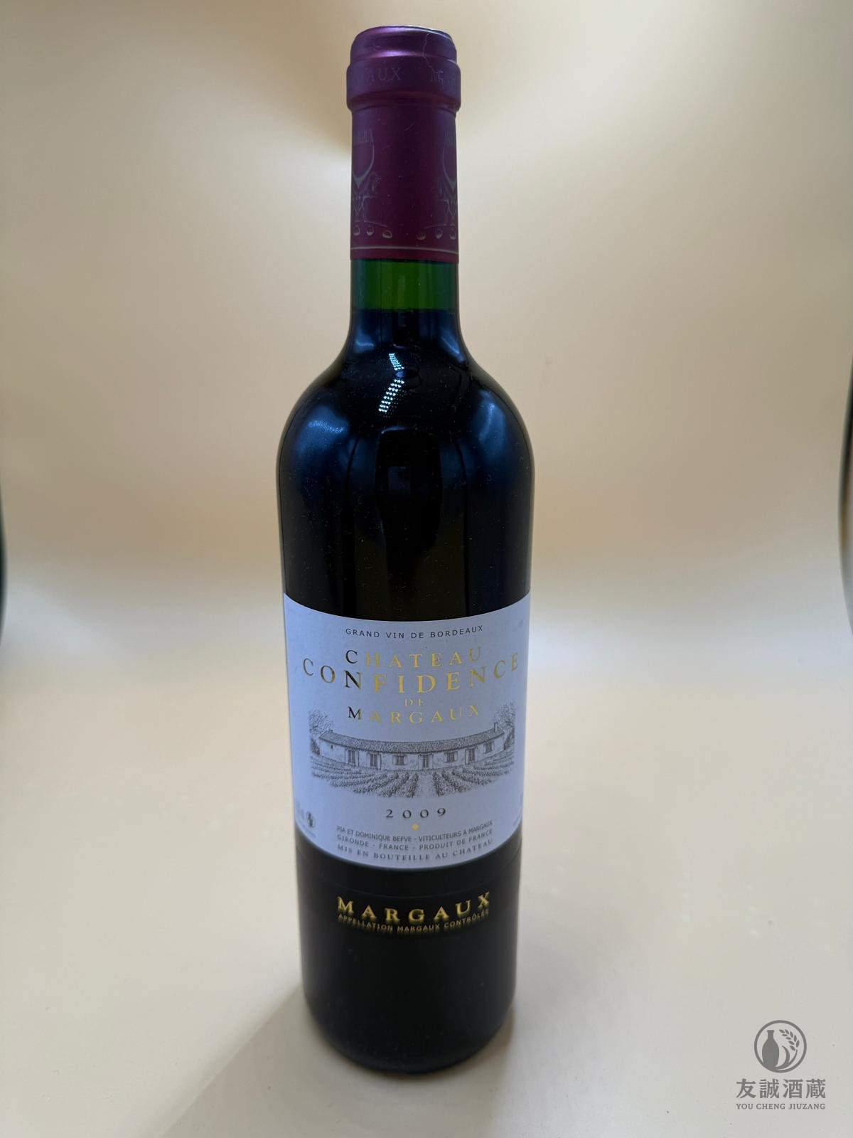 【0176】Confidence de Margaux 2009｜瑪歌產區｜傳奇年份｜超值價 友誠酒藏
