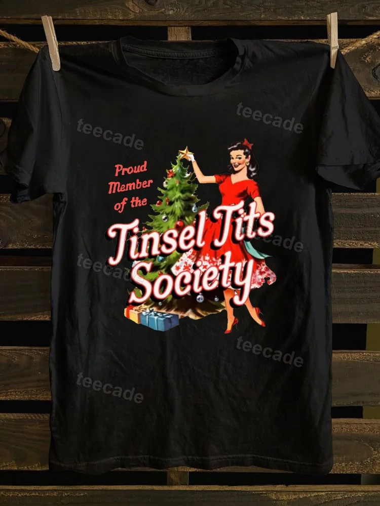 Teecade Teecade Tinsel Society T-shirt