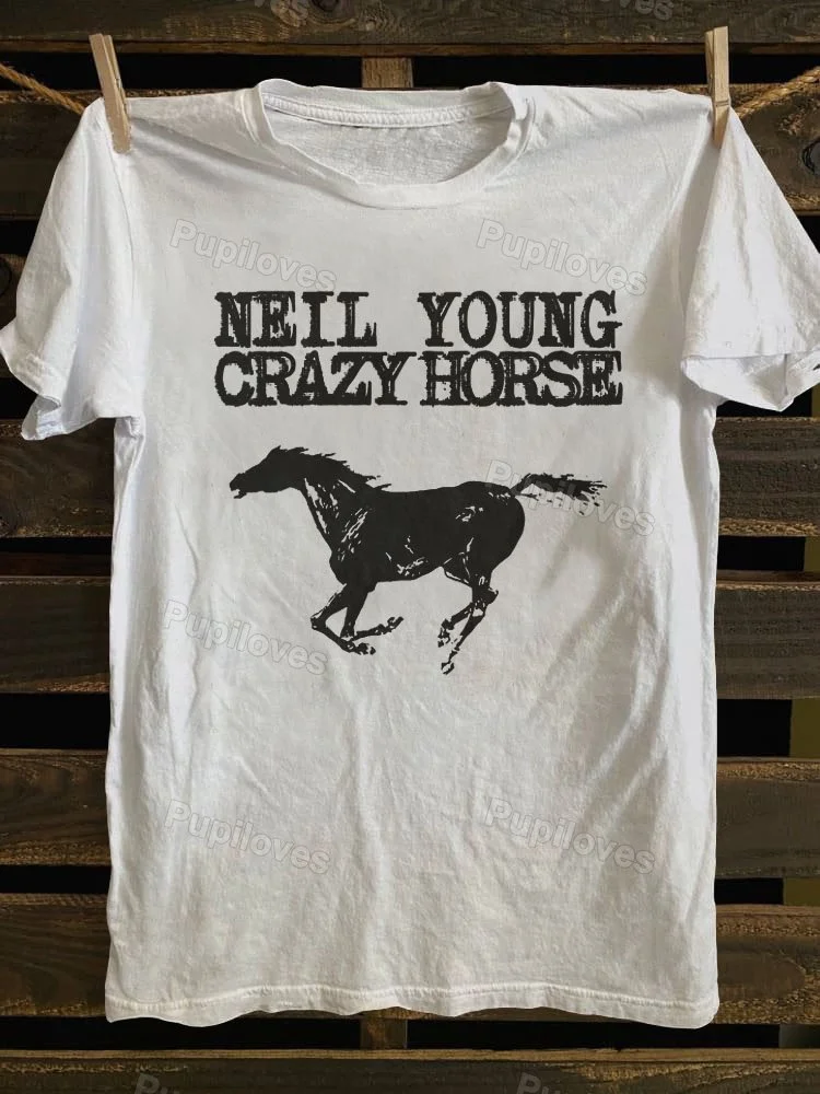Pupiloves Pupiloves Neil Young & Crazy Horse T-shirt