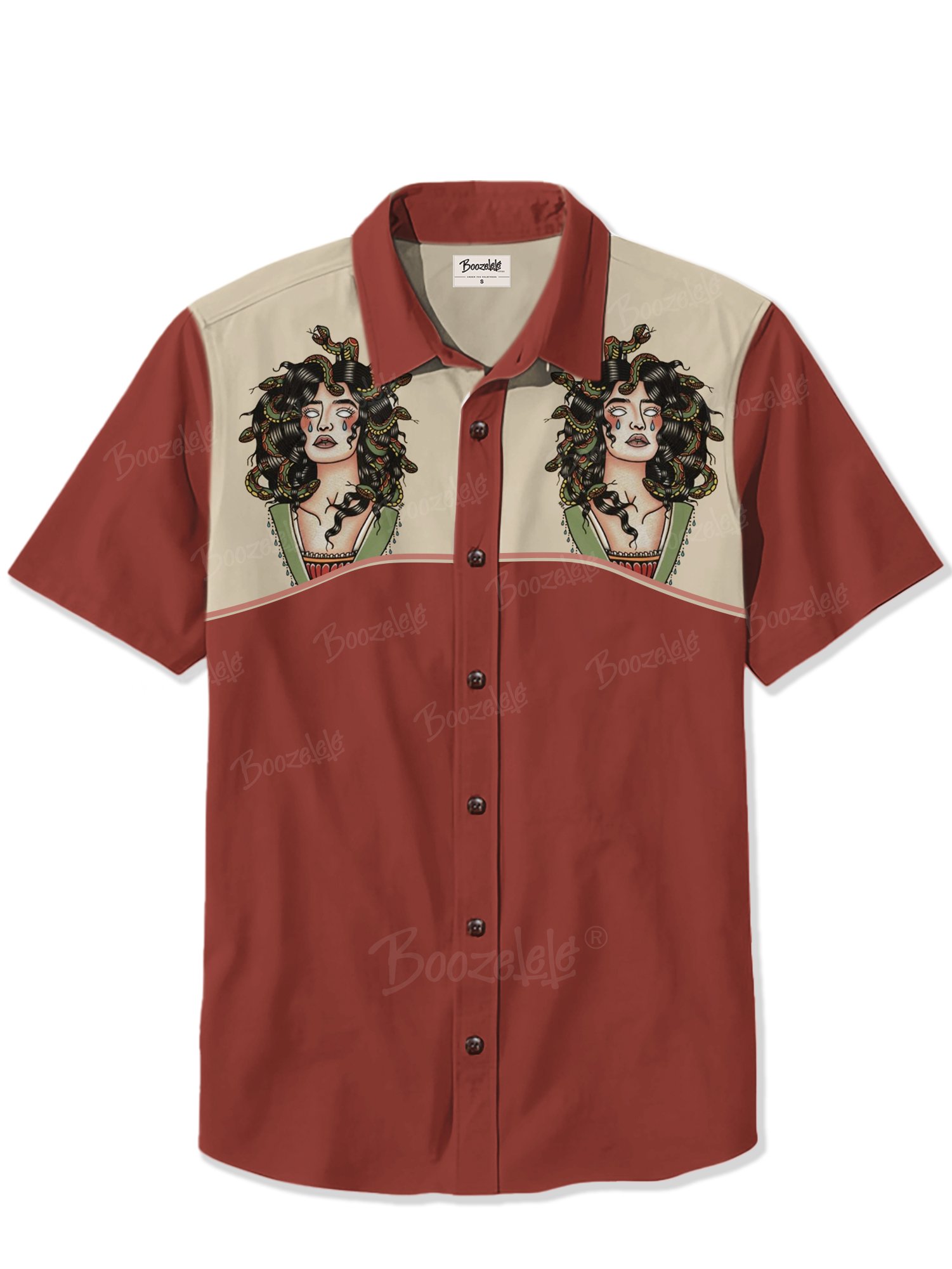 Vintage Medusa - 100% Cotton Shirt