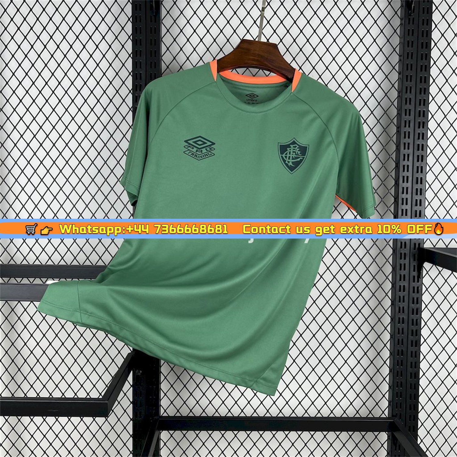 Fluminense 25-26 Green Training Jersey - Fans Version