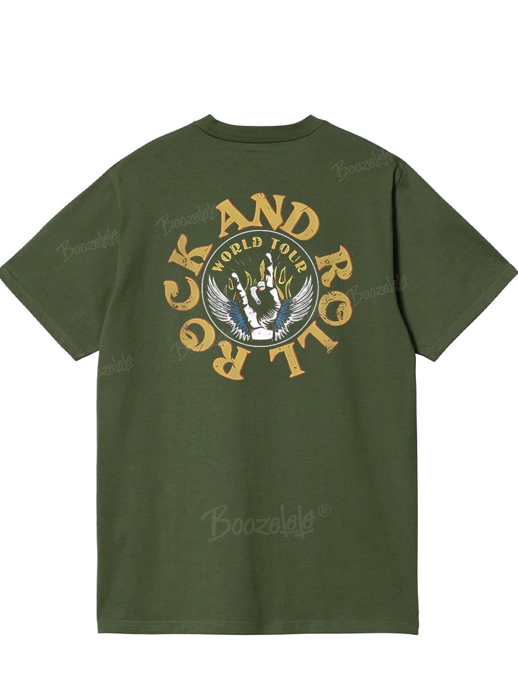 Rock And Roll - 100% Cotton T-Shirt