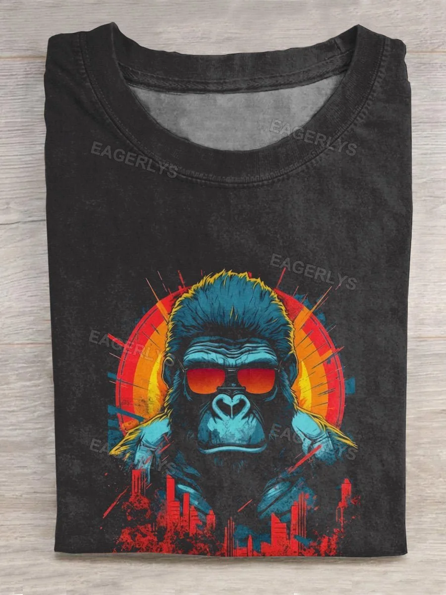 Eagerlys Stylish Animal Print Design T-shirt Eagerlys