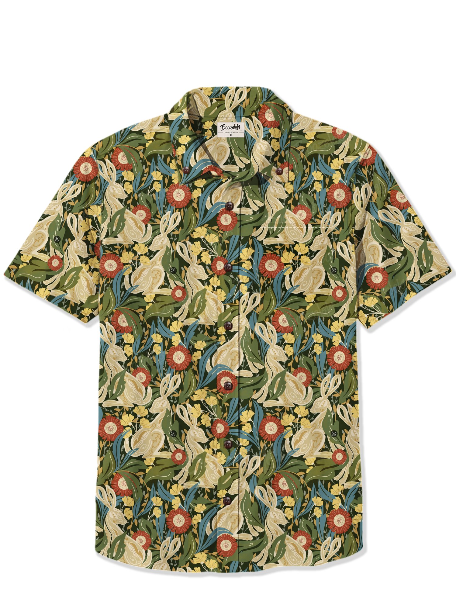 【Mitali Maijarkar X Boozelele】Easter Garden Breeze Shirt - 100% Cotton Shirt