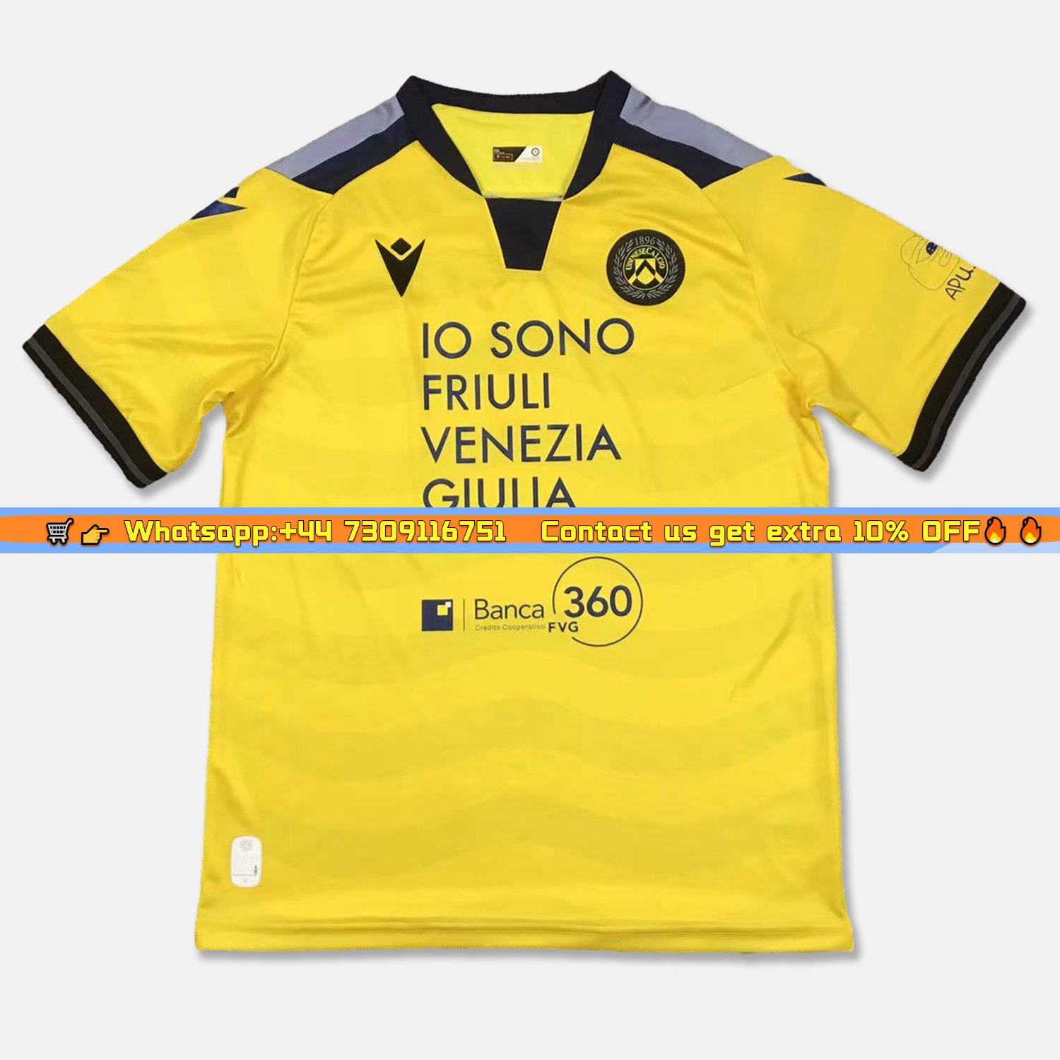 Udinese 24-25 Away Jersey - Fans Version