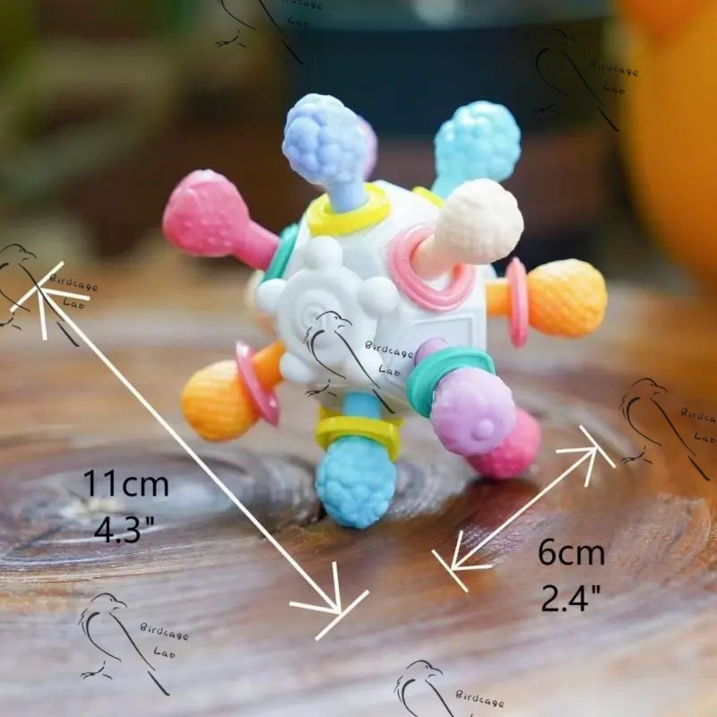 Parrot Magic Silicone Ball  Birdcagelab