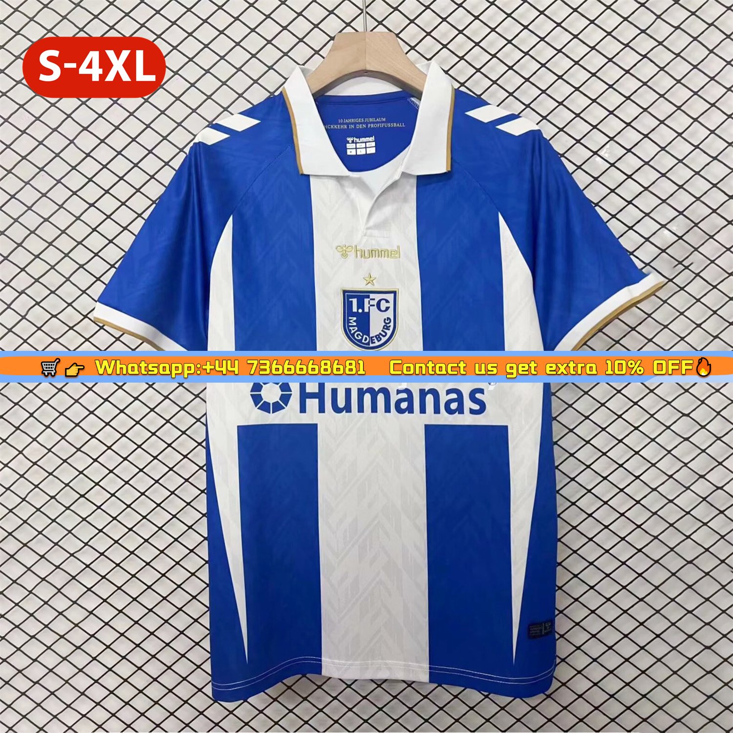 Magdeburg 24-25 Anniversary Jersey - Fans Version