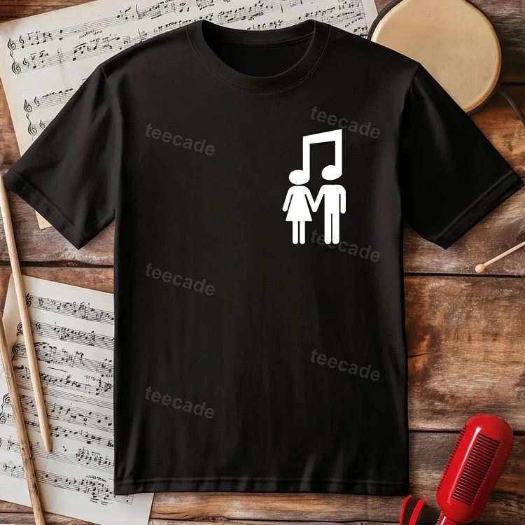 Teecade Music Connects People T-shirt