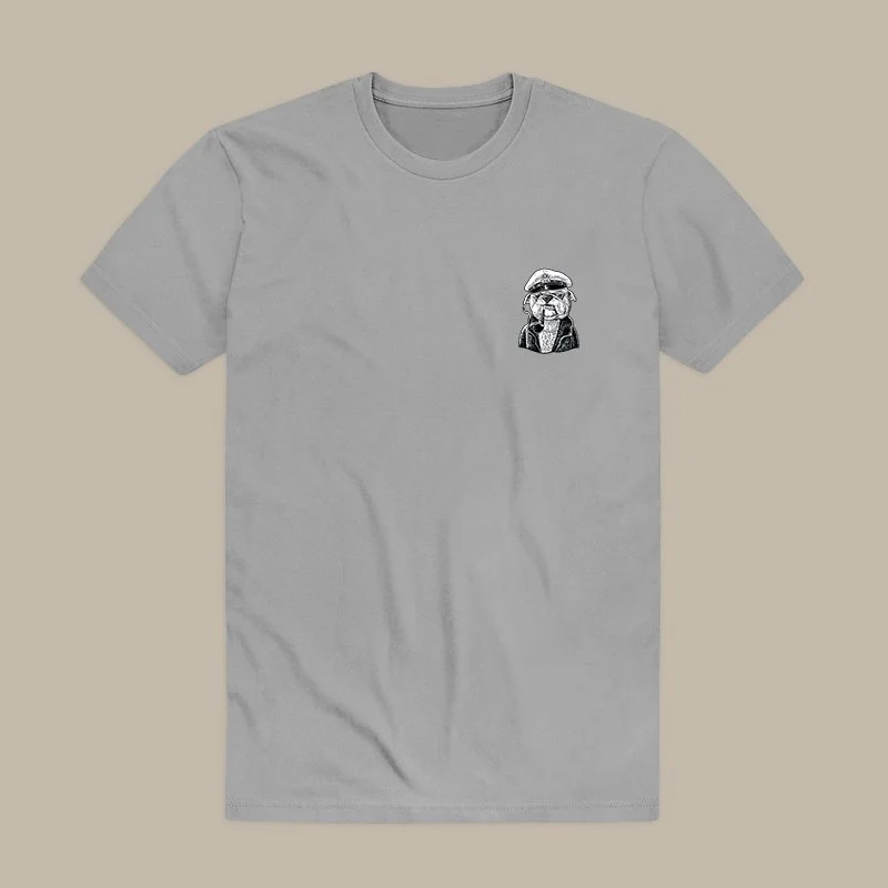 Salty Old Sea Dog Printed Men's T-shirt