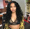 Hot Brazilian Black Water Wave Wigs