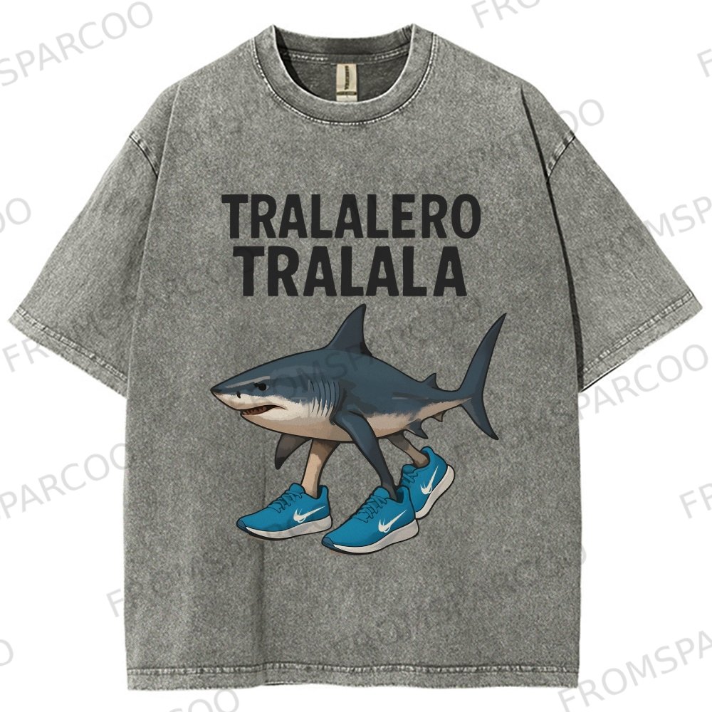 Unisex Fit  Tralalero Tralala Washed T-Shirt