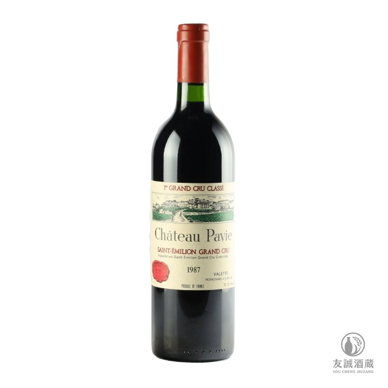Chateau Pavie 1987年 柏菲酒莊葡萄酒 友誠酒藏