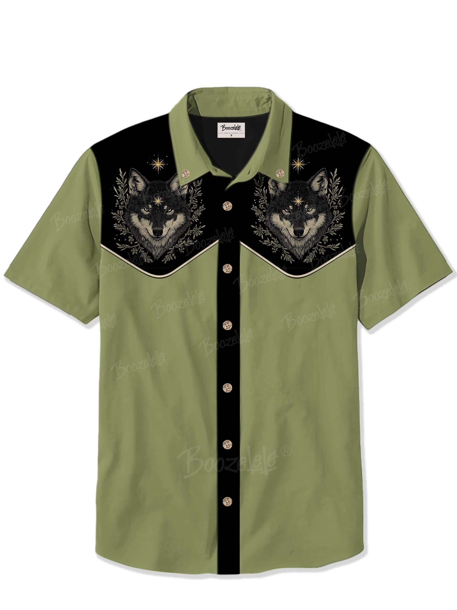 Moonlight Wolf - 100% Cotton Shirt