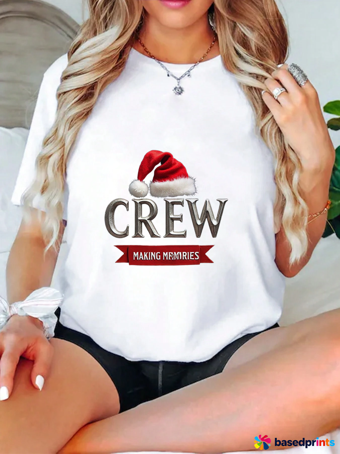 Crew Making Memories White T-Shirt