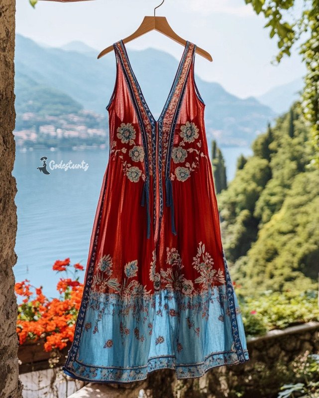 Summer Vacation Chiffon Dress 2eea