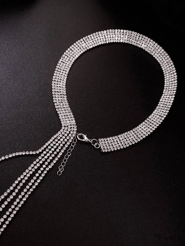 Tasseled Dainty Necklace Necklaces Accessories | IFYHOME