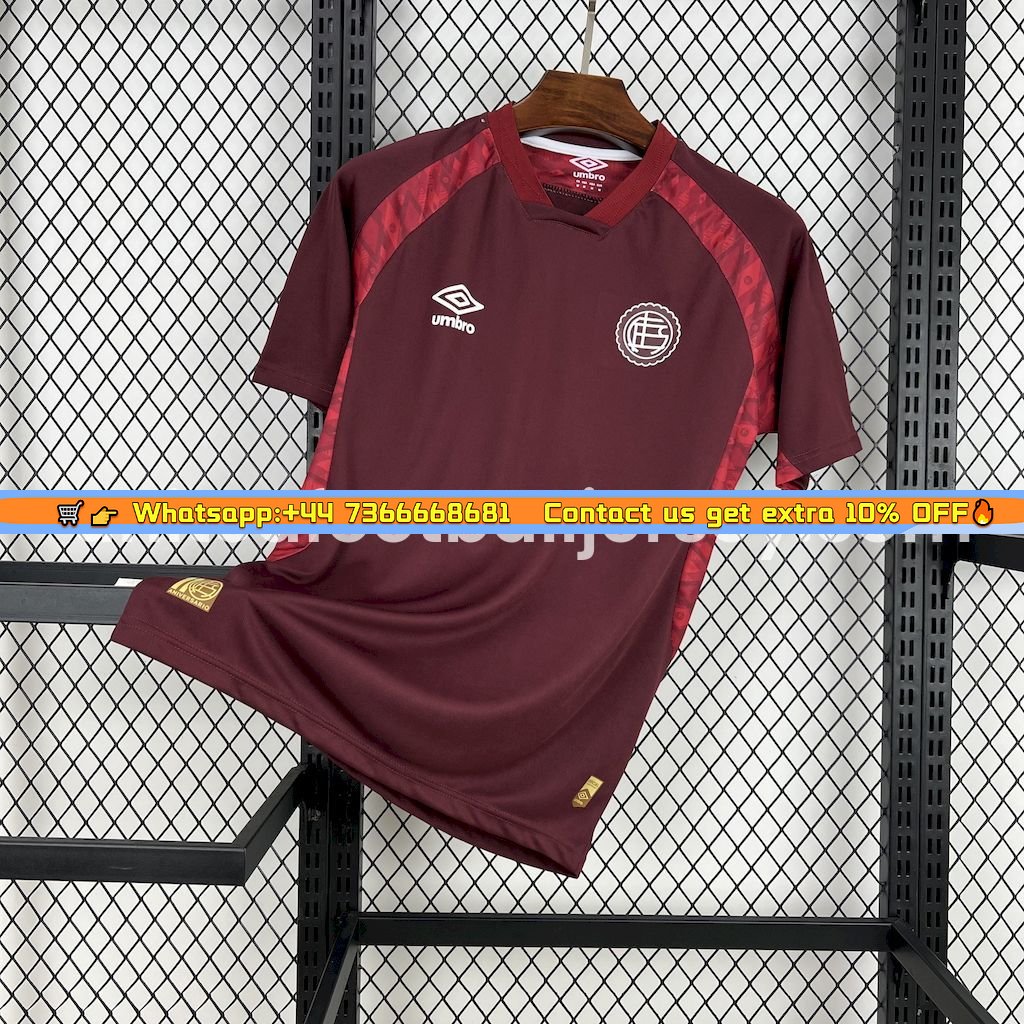 CA Lan&uacute;s 25-26 Home Unsponsored Jersey - Fans Version