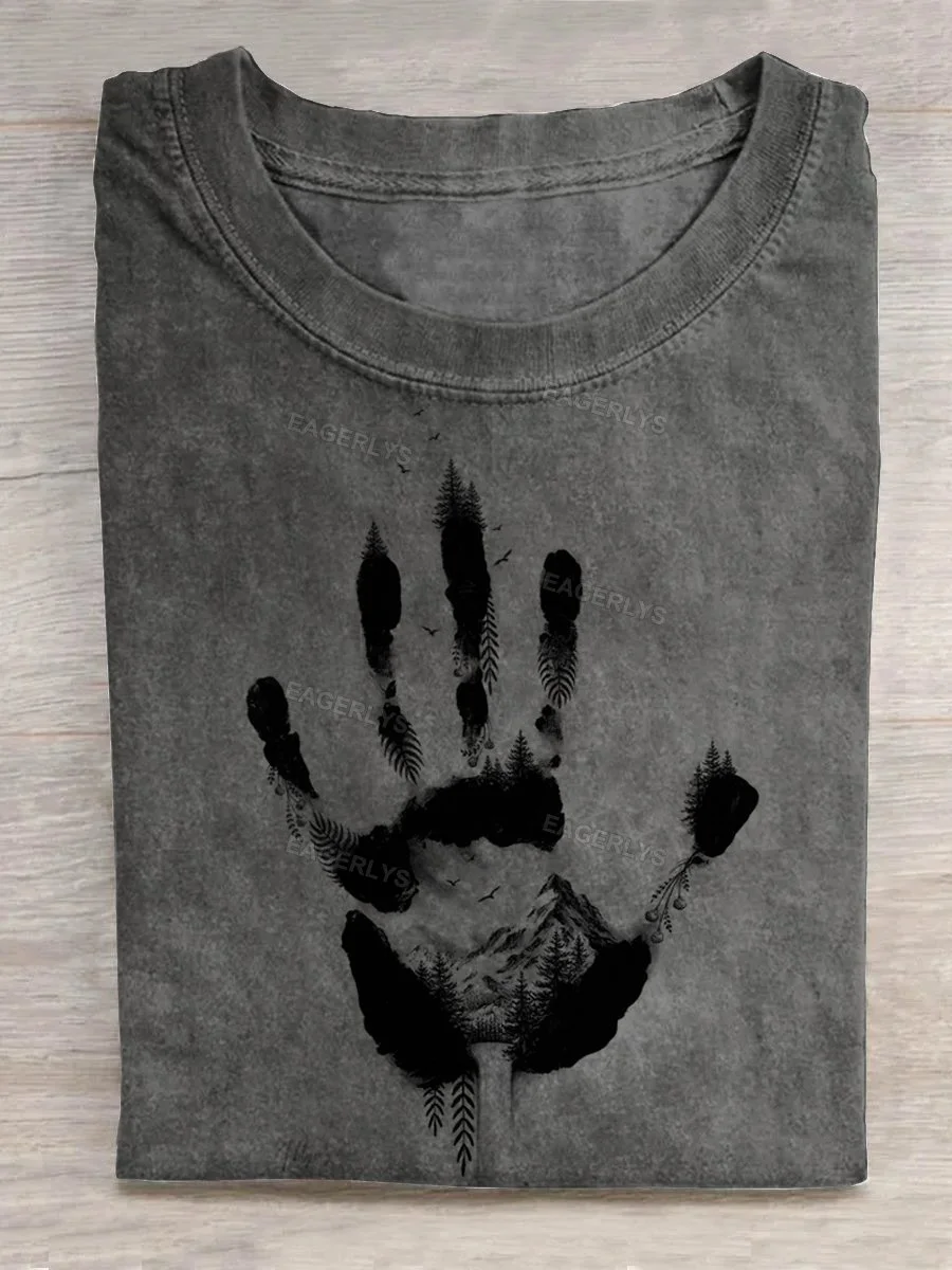 Eagerlys A Big Hand T-shirt Eagerlys