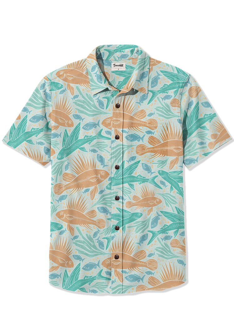 Flying Fish - 100% Cotton Shirt