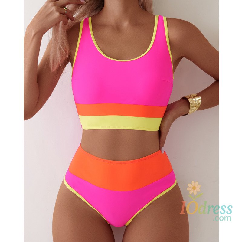 IO Dress New Sexy High Waist Bikinis 2025 Swimsuits Women Swimwear Female Beach Swim Wear Bathing Suits Brazilian Bikini Set Pool Bather