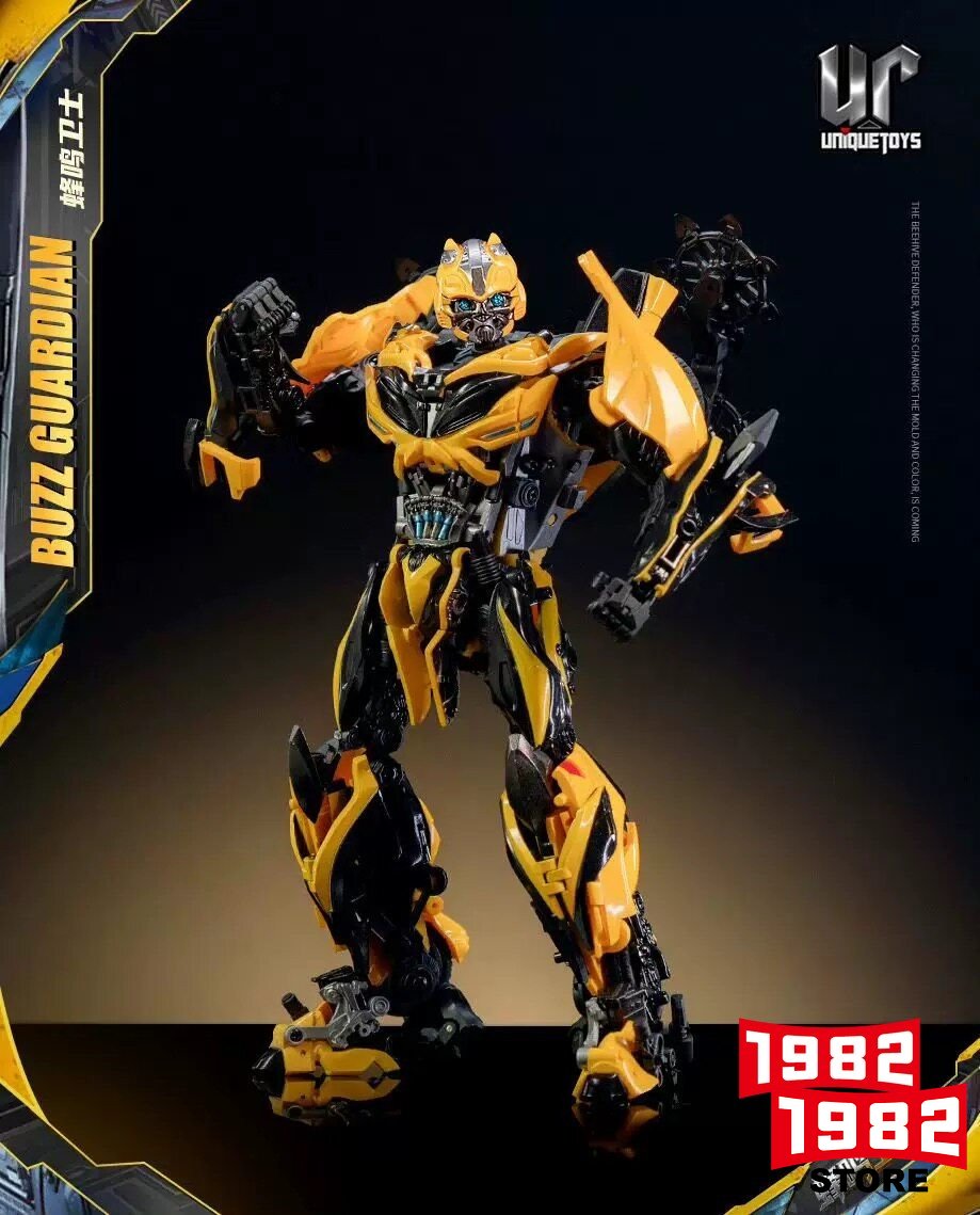UNIQUETOYS UT R11 Buzz Guardian Stinger Movie Style Action Figure Premium Detailed Model Toy Ideal Gift for Fans and Model Enthusiasts Collection
