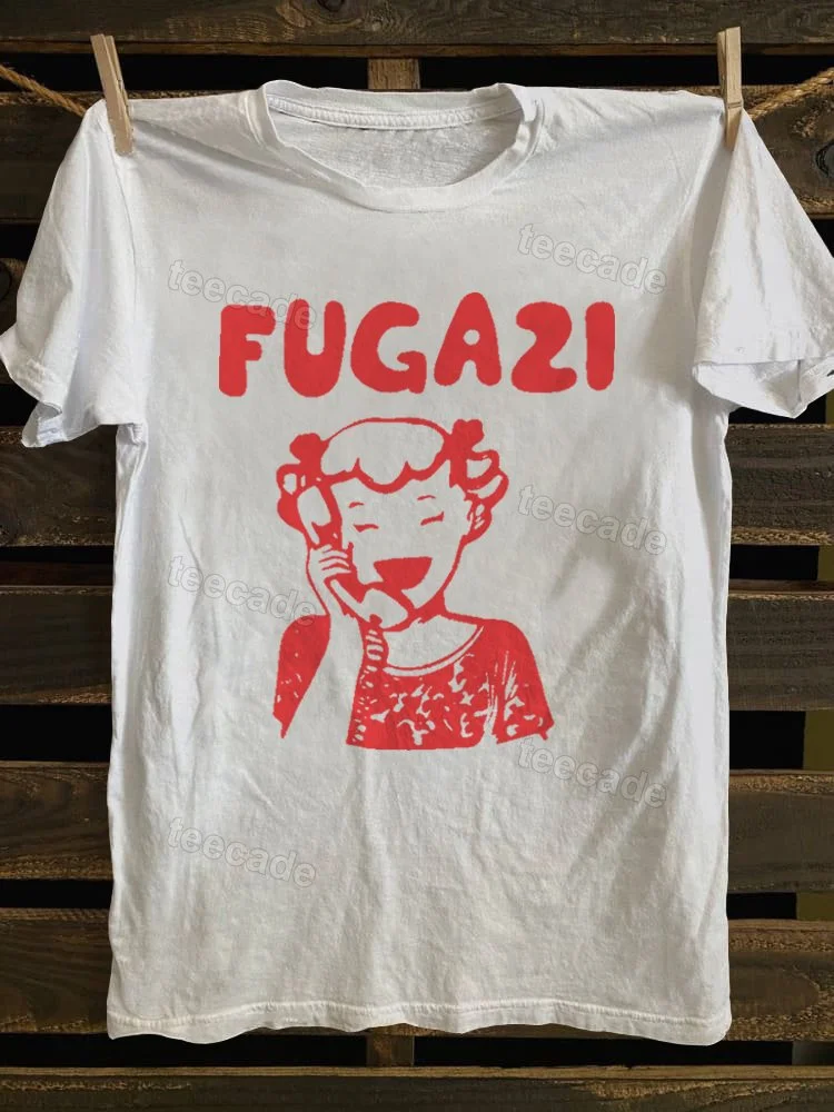 Teecade Teecade Retro Fugazi Unisex Jerseyt T-shirt