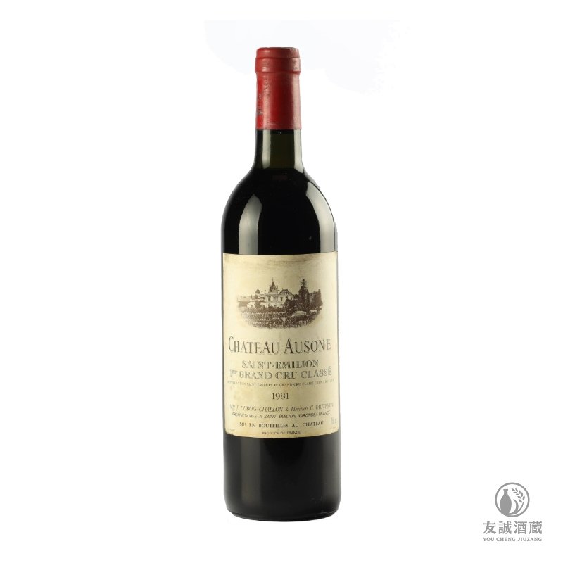 1981年 Chateau Ausone 歐頌紅酒 友誠酒藏