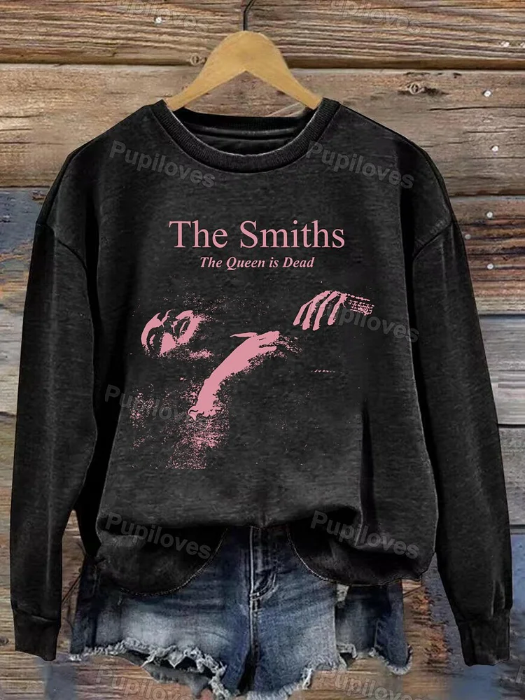 Pupiloves Pupiloves The Smiths The Queen Is Dead Sweatshirt
